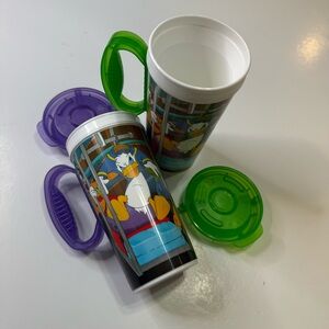 Disney Parks 2 Rapid Refill Collectible Souvenir Cups